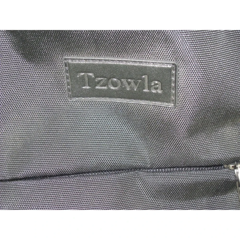 Tzowla Business Laptop Backpack Black Travel School Bag with USB Charging Port